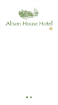 Mobile Screenshot of alison-house-hotel.co.uk